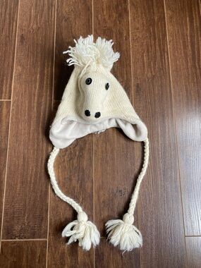 Wool Horse Animal Winter Hat